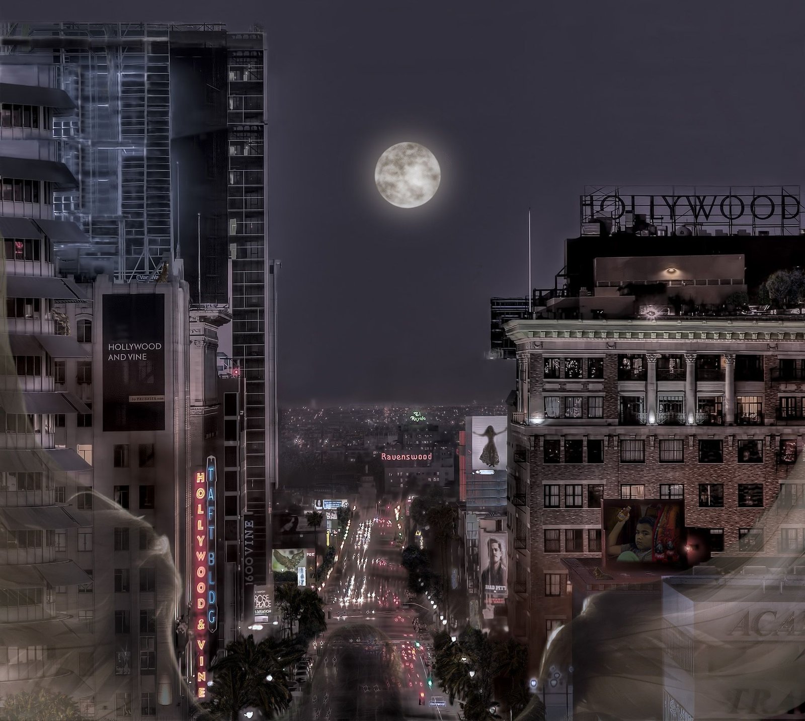 Hollywood and Vine Moon