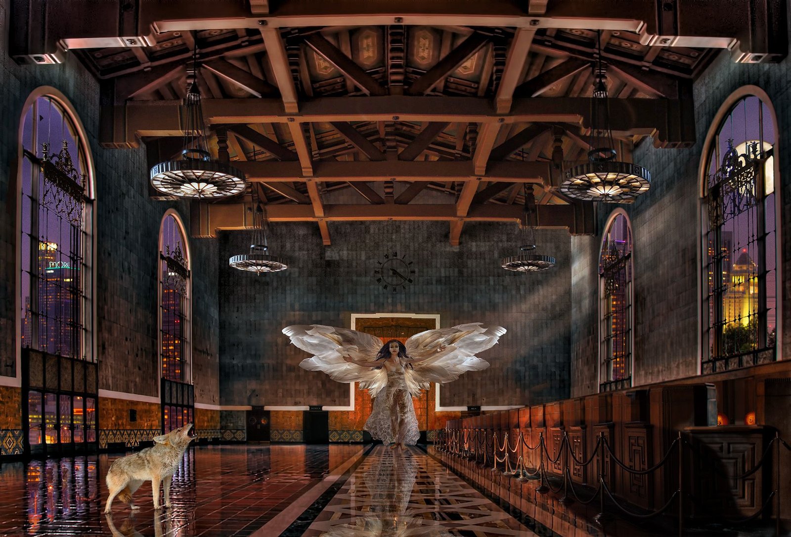 Angel in Union Station